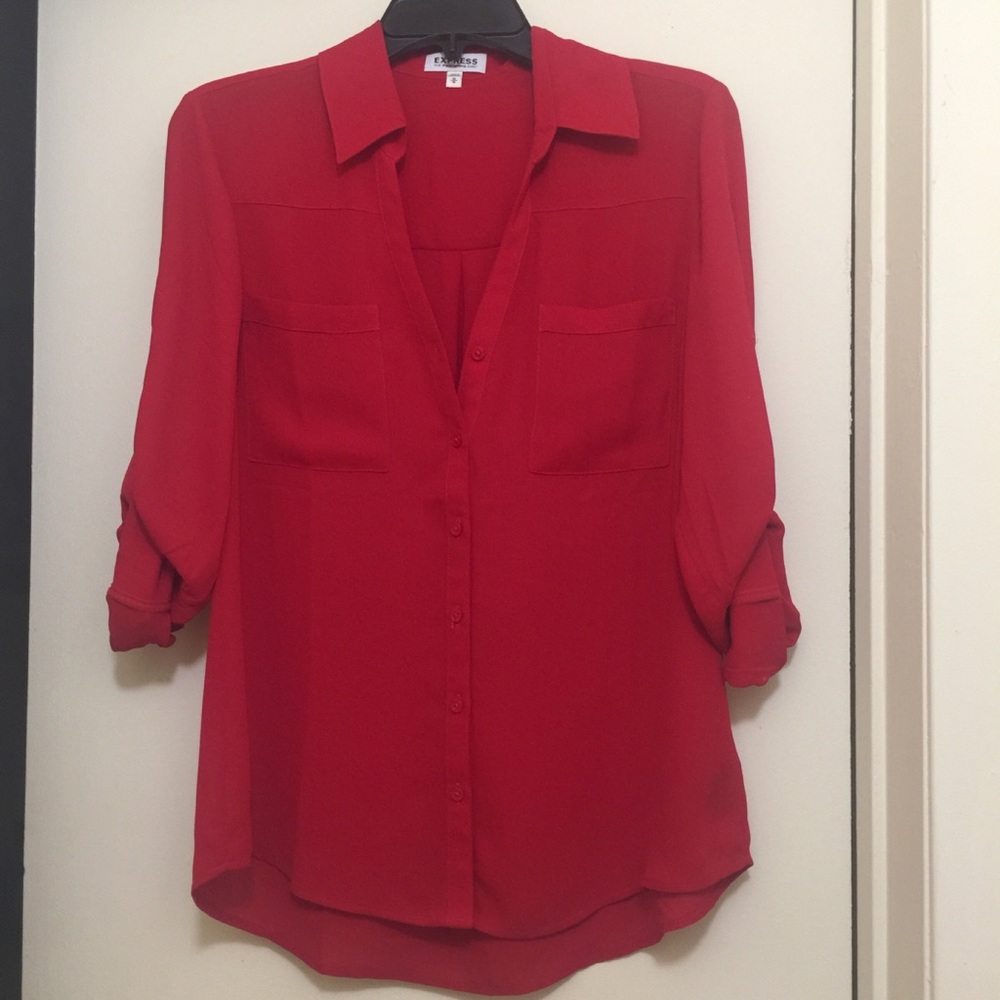 Women’s Red EXPRESS Portofino Shirt